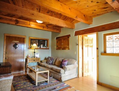 Tanager suite foyer with sleeper sofa